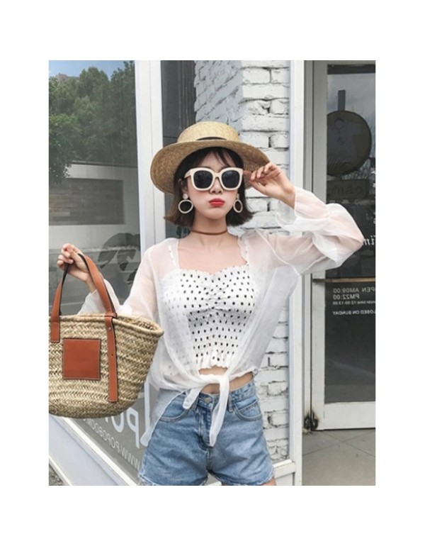 Spaghetti Strap Wrinkle Surface Elastic Sexy Short Crop Tops